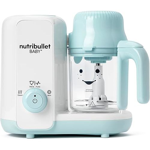 nutribullet Baby Steam + Blend, White/Blue
