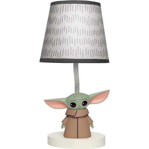 Lambs & Ivy Star Wars The Child/Baby Yoda Nursery Lamp with Shade and Bulb