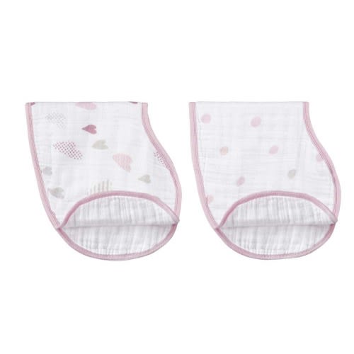 Cotton Muslin Burp Cloths and Bibs│aden + anais