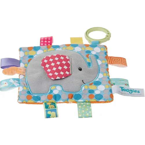 Taggies Crinkle Me Toy, Elephant