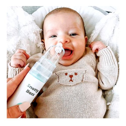 Snotty Boss Nasal Aspirator - The ultimate baby motorised washable snot sucker | Snotty Noses
