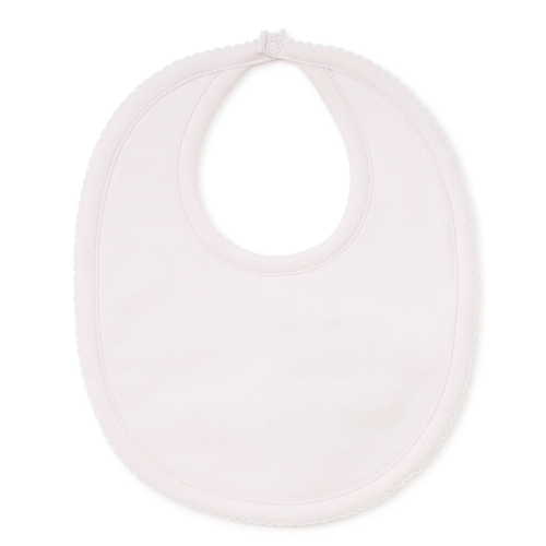 Pink/White Kissy Basics Bib