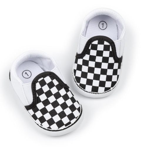 Aploxphy Baby Boys Girls Canvas Casual Sneakers Soft Sole Newborn Ankle Infant Flat Lazy Loafers First Walking Skate Crib Shoes