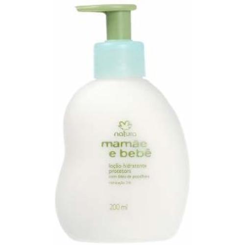 Linha Mamae Bebe Natura - Locao Hidratante Protetora Com Oleo de Passiflora (Flor de Maracuja) 200 Ml - (Natura Mom and Baby Collection - Protective Moisturizing Lotion Enriched with Passiflora Oil (Passion Fruit Flower) 6.7 Fl Oz)