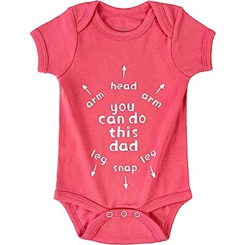 You Can Do This Dad Onesie Bodysuit for Unisex Babies 0-18M Newborn Baby Onesie Outfits for First Time Dad
