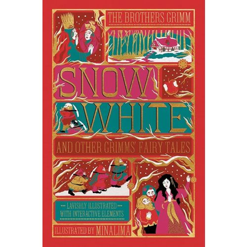 Snow White and Other Grimms' Fairy Tales (MinaLima Edition): Illustrated with Interactive Elements Hardcover – Illustrated, November 8, 2022