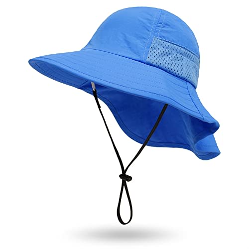 Baby Sun Protection Hat for Infant Toddlers Boys Girls UPF 50+ Sunhat for Outdoor Beach Swim