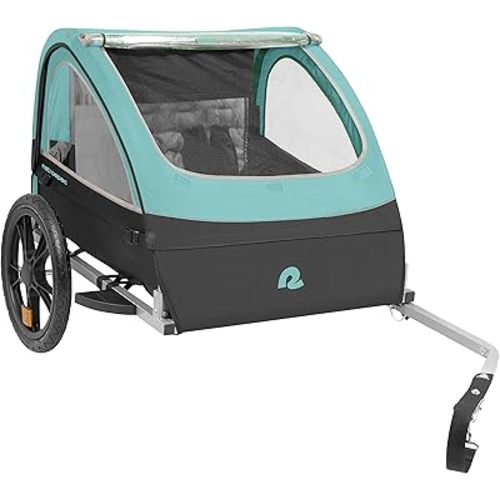 Retrospec Rover Kids Bicycle Trailer Single and Double Passenger Children’s Foldable