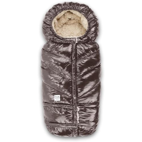 7AM Enfant Stroller Blanket 212 - Brown Polar