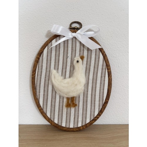 Hand Felted Goose - Nursery Decor, Baby Room, Toddler Room, Kids Room, Baby Shower Gift, Wall Decor