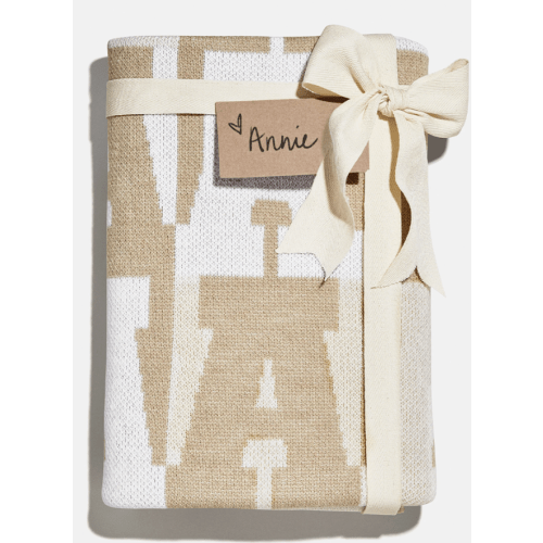 On Repeat Custom Blanket - Natural/Beige