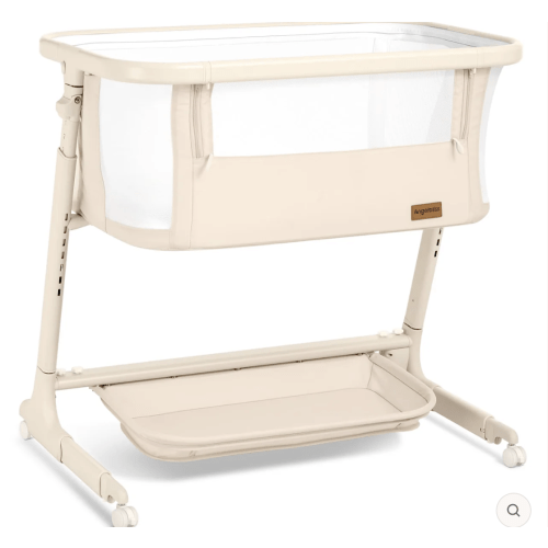 3 in 1 Smart Electric Baby Bassinet: Auto-Rocking Bassinet, Bedside Sl