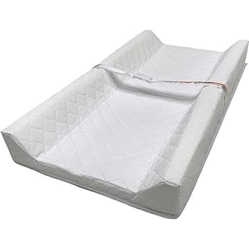 Summer by Ingenuity Contoured Changing Pad – Includes Waterproof Changing Liner and Safety Fastening Strap with Quick-Release Buckle