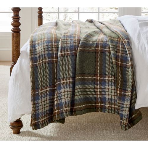 Plaid Woven Blanket