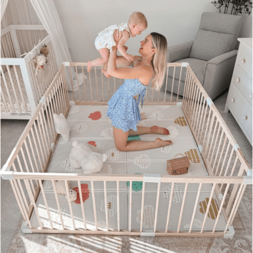 HARPPA Baby Gate Playpen Baby Fence for Babies and Toddlers