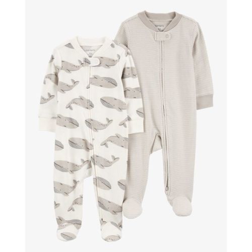 Baby 2-Pack 2-Way Zip Sleep & Play Pajamas - Carter's | Carter's