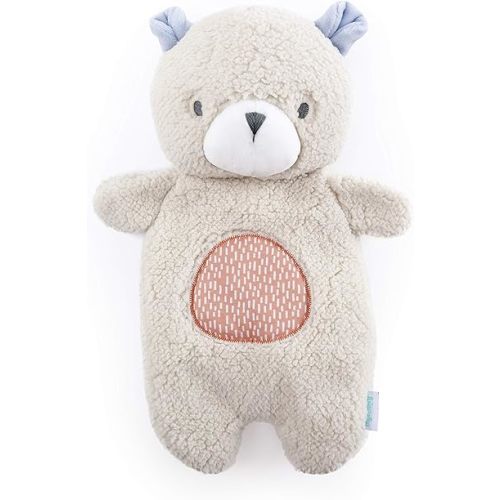Ingenuity Premium Soft Mini Bean Bag Plush, Nate The Teddy Bear, Ages Newborn and up.