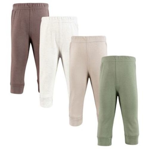 Hudson Baby Cotton Pants and Leggings, Neutral Olive, 9-12 Months