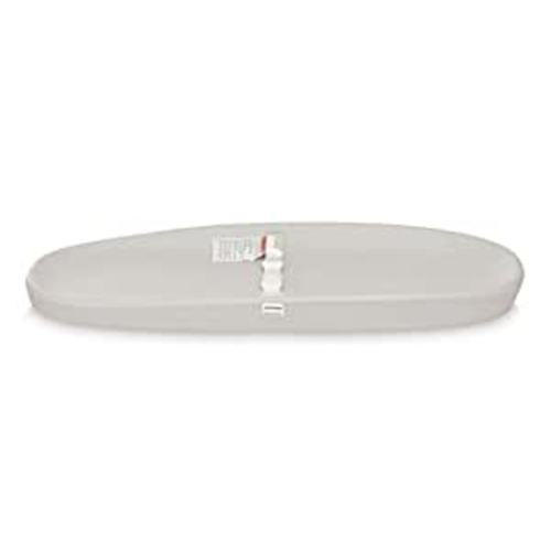 Evolur Eva Baby Changing Pad in Ligt Gray, Soft and Breathable, Lightweight and Portable Changing Pad, Fits All Changing Table, Waterproof Firm Padding - Light Gray