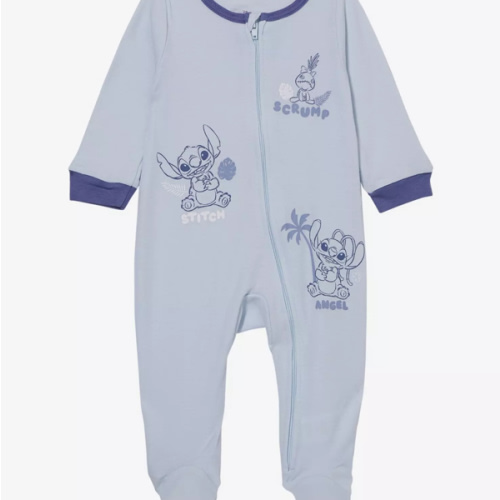 Disney Lilo & Stitch Angel, Stitch, & Scrump Infant One-Piece | BoxLunch