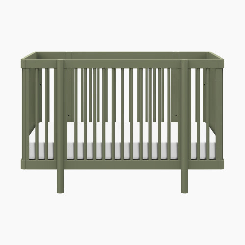 babyletto Pogo 8-in-1 Convertible Crib with All-Stages Conversion Kits - Olive