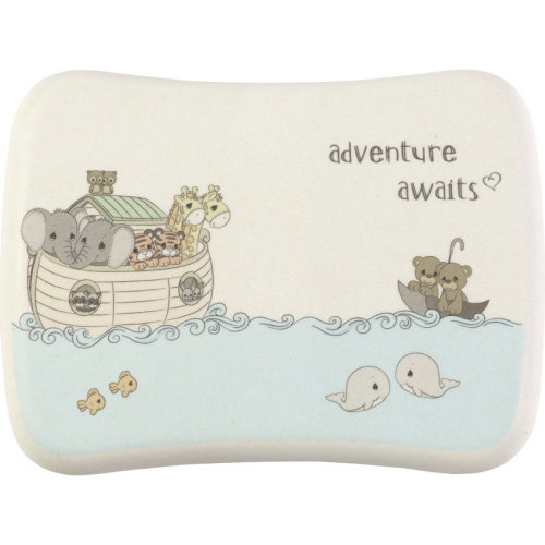 Precious Moments Adventure Awaits Noah's Ark Bamboo Bento Box with Lid 20 Oz Food Storage Container | Wayfair