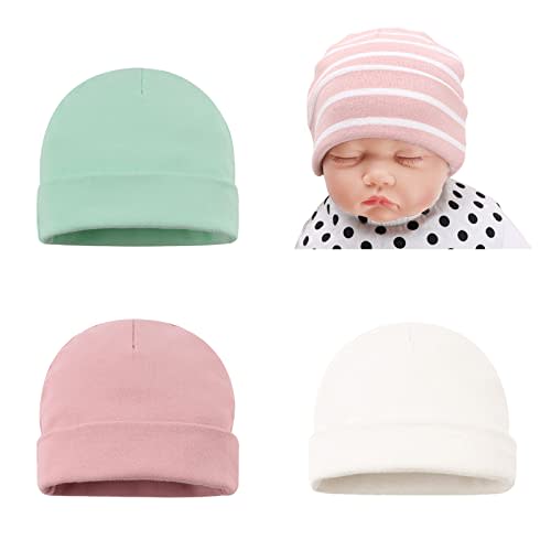Cotton Baby Girl Hat Preemie Boys Beanie Newborn Hospital Hats Winter Infant Hats for Girls