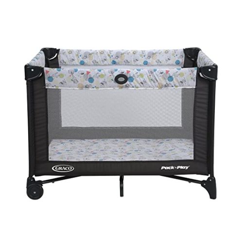 Graco Pack 'n Play Portable Playard | Push Button Compact Fold, Carnival