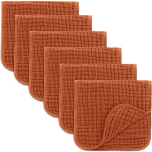 Muslin Burp Cloths - Pack of 6