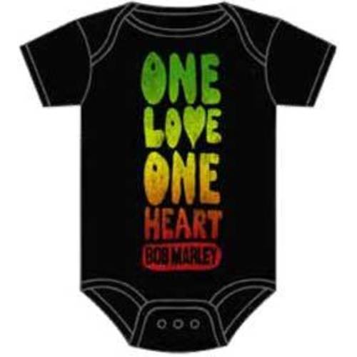 Bob Marley One Love Heart One Piece – My Baby Rocks