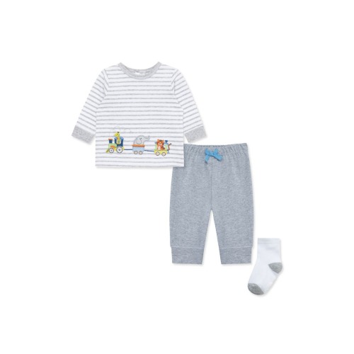 Safari Train T-Shirt, Joggers & Socks Set