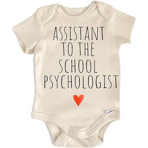 School Psychologist Bcba Psych - Baby Boy Girl Clothes Infant Bodysuit Funny Cute