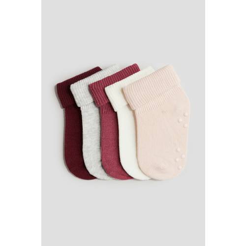 5-PACK NON-SLIP SOCKS
