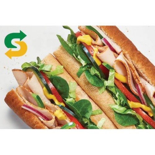 Subway Gift Card (Email Delivery)