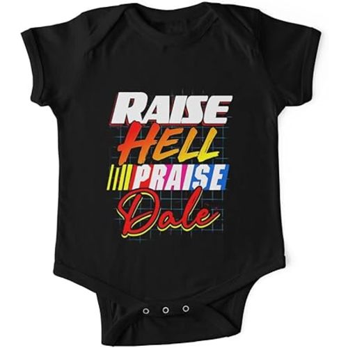 Onesie Raise Infant Hell Girl Praise Boy Dale Outfits Vintage Kids Bodysuit Baby One-Piece Gift For Grandkids Daughter Son