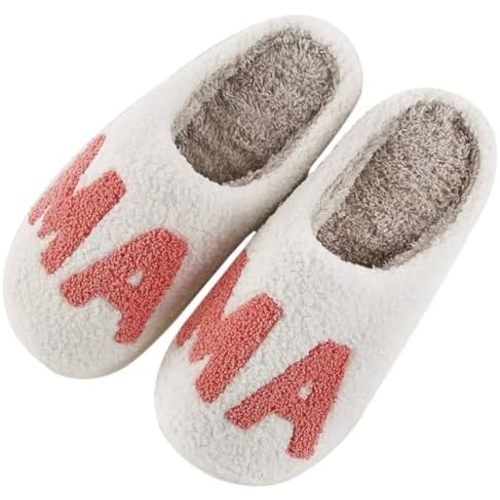 Halloween Pumpkin Slippers for Womens Mens Cute Cartoon Slippers Plush Warm Memory Foam Shoes
