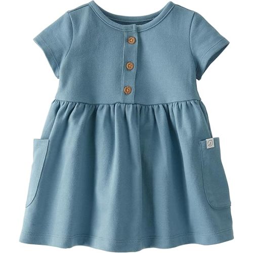 little planet by carter's Baby Girls' Dress Made with Organic Cotton