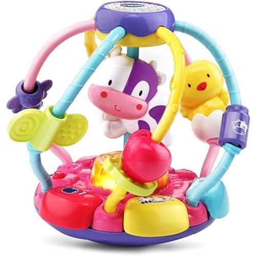 VTech Baby Lil' Critters Shake and Wobble Busy Ball, Purple