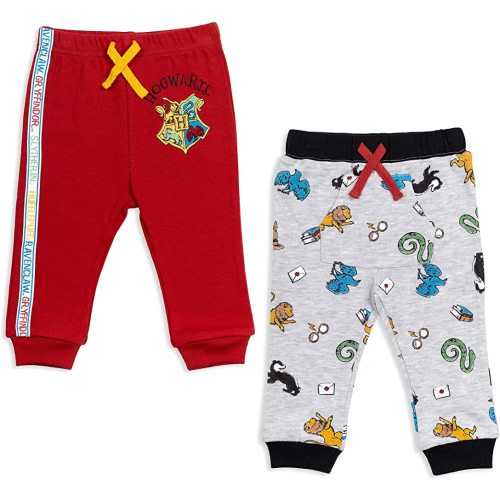 Harry Potter Gryffindor Hufflepuff Ravenclaw Slytherin Baby 2 Pack Pants Newborn to Infant