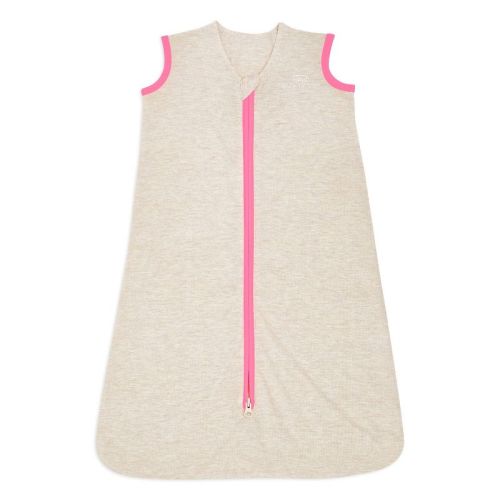 Halo Innovations Sleepsack Ideal Temperature Wearable Blanket - Oatmeal/pink - S
