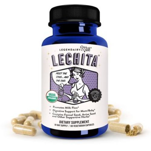 Legendairy Milk Lechita Supplement Capsule - 60ct: Vegan Dietary Support, Plant-Based Formula