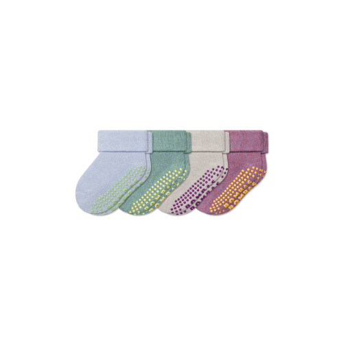 Baby Gripper Sock 4-Pack (6-12 Months)