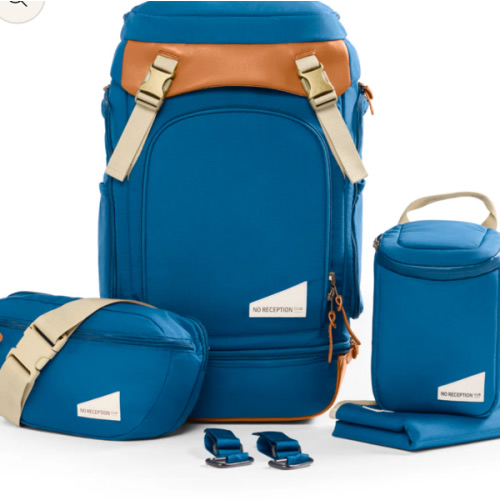 The Getaway Bag by No Reception Club | Best Travel Diaper Bag
