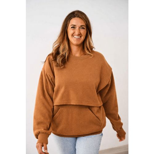 Latched Mama 635 Snuggle-Up Nursing Pullover