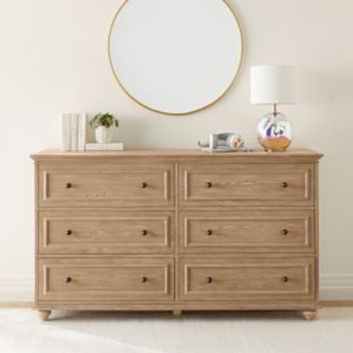 Chelsea 6-Drawer Wide Dresser (58.5")