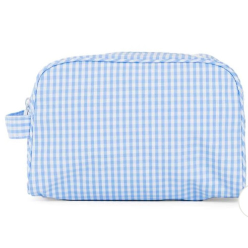 Dopp Bag - Stowaway - Gingham Sky
