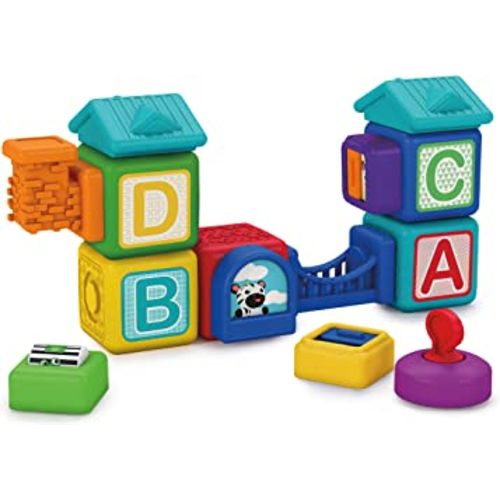 Baby Einstein Connectables 15 Piece Set STEAM Learning Magnetic Blocks Baby 6 Months+ Toddler Montessori Toys for 1 2 3 4 5 Year Old
