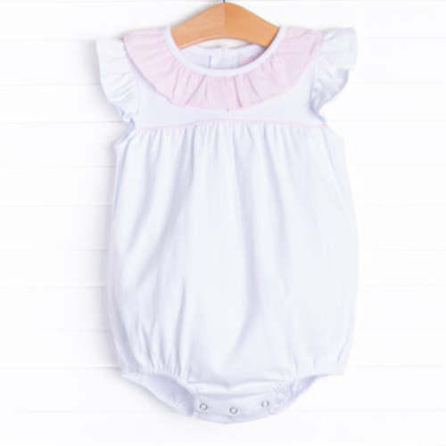 Pretty in Pink Bubble, White – Stitchy Fish