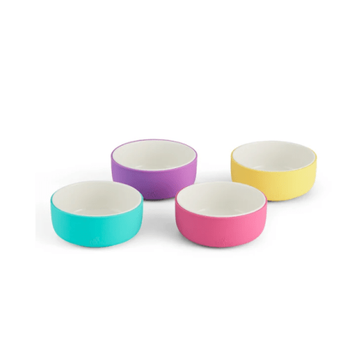 Porcelain Bowl with Silicone Sleeves