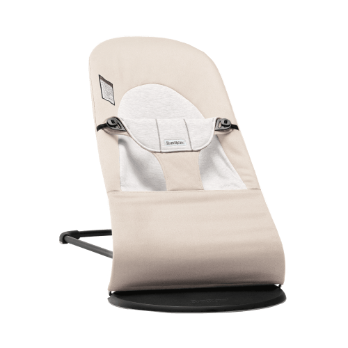 Bouncer Balance Soft: Beige/Gray - Cotton/Jersey